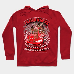 Freaknik 1996 Bounce Shawty Bounce! Red Colorway Hoodie